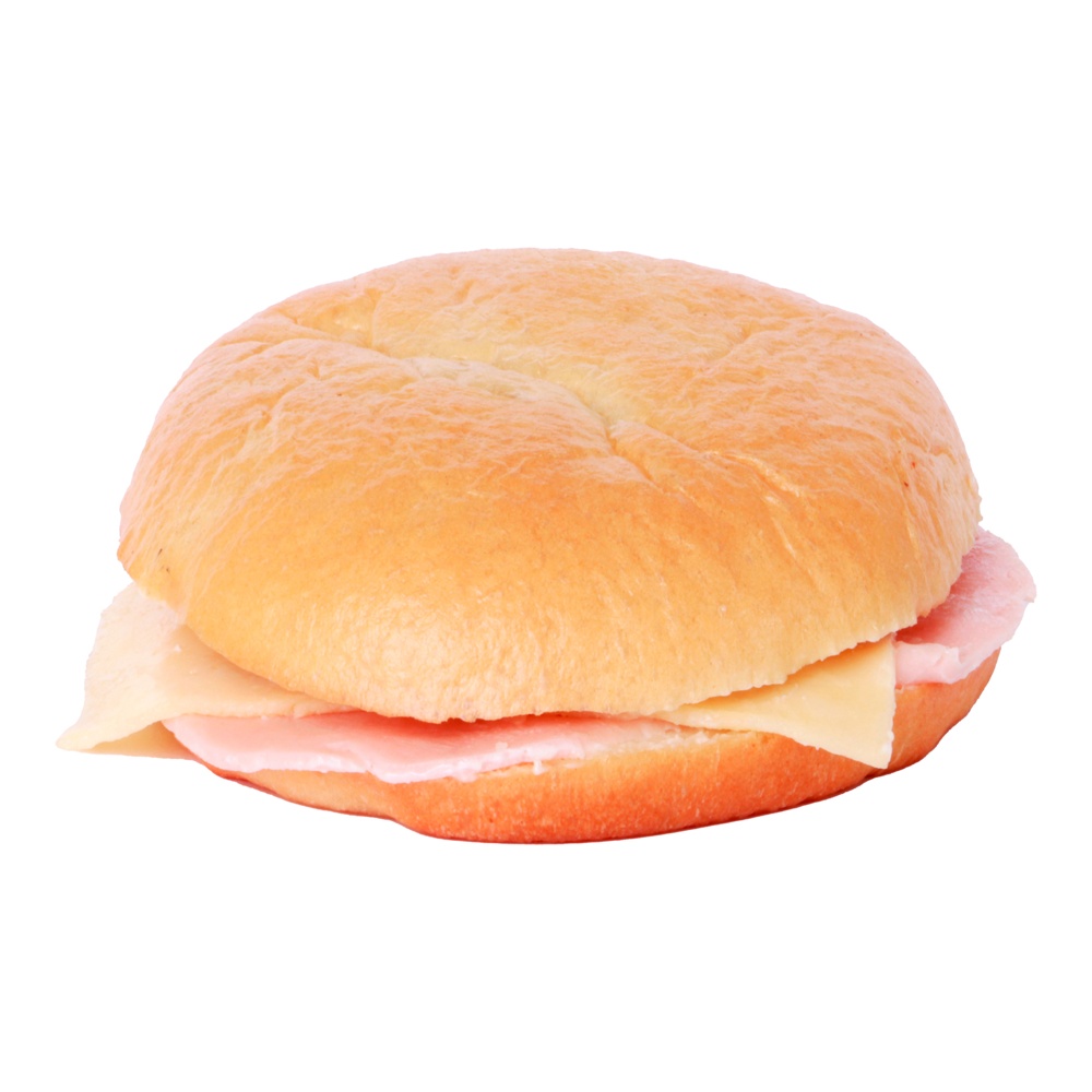 Бургер с ветчиной и чесночным соусом 145г пакет Командор