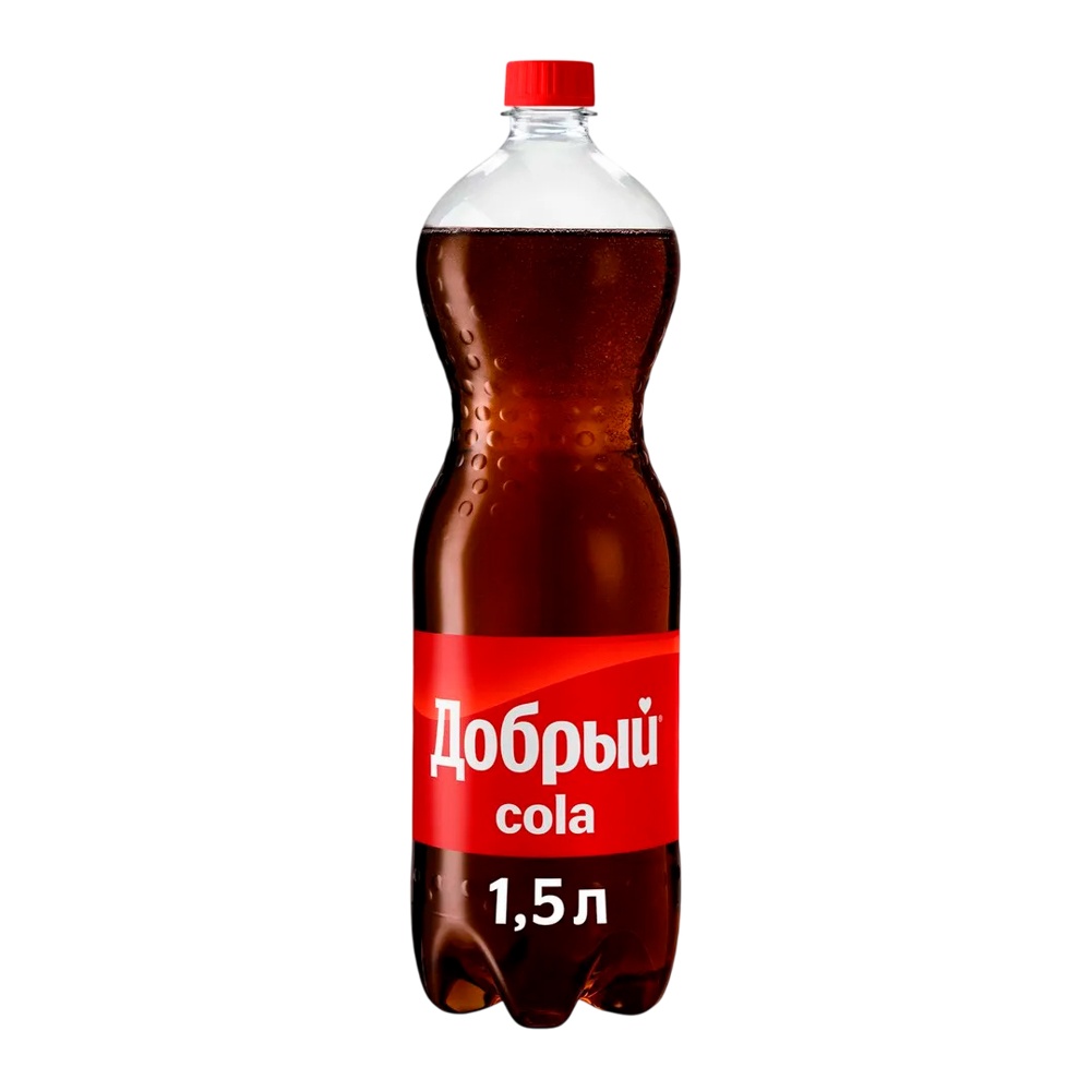 Напиток газир Добрый Кола 1,5л пл/б; 9