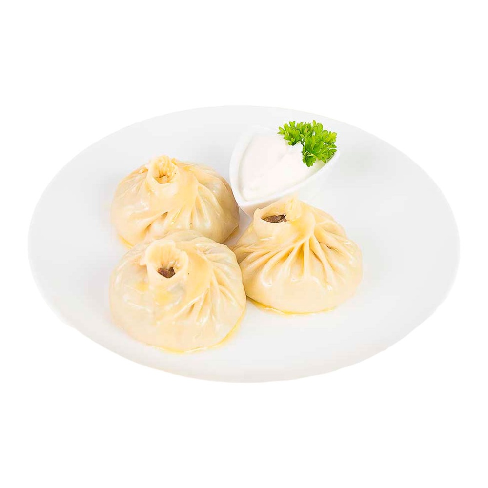 Позы отварные 300г контейнер Командор