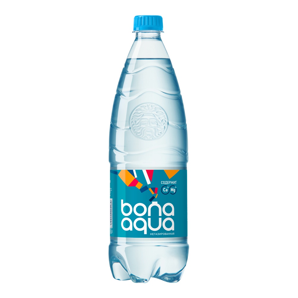 Вода питьевая Бона Аква негазированная 1л пл/б