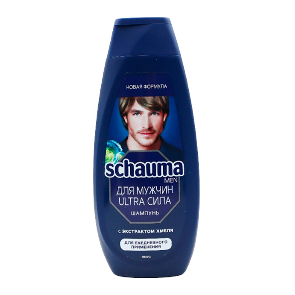 Шампунь Шаума Мен Ультра сила с хмелем 360мл; 10