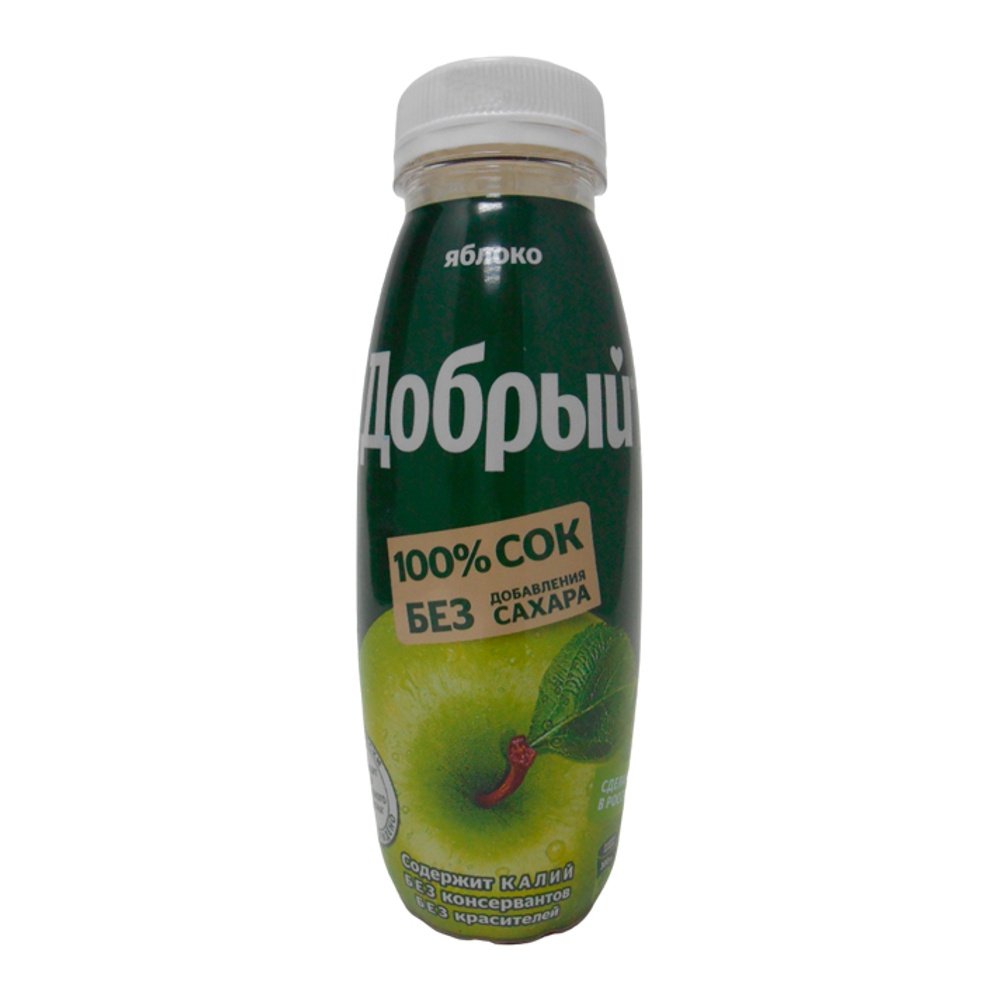 Сок Добрый 0,3л Яблоко; 12