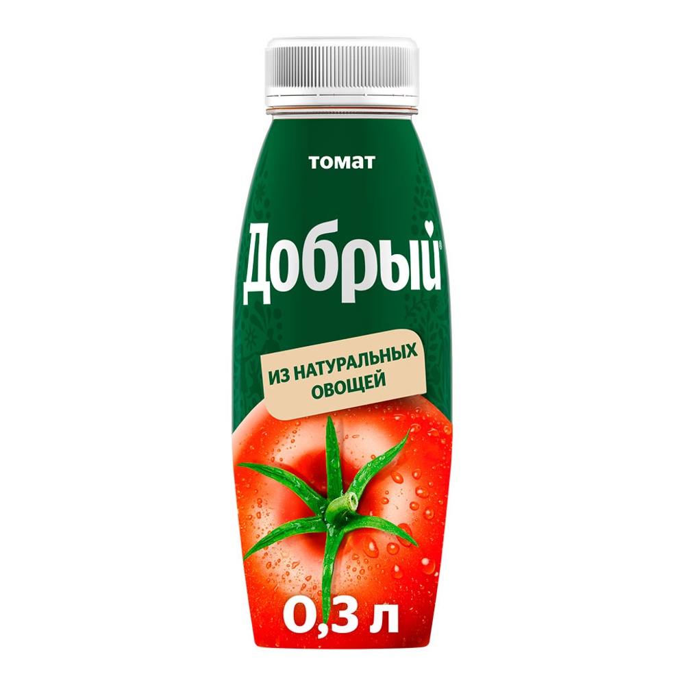 Нектар Добрый 0,3л Томат с сахаром и солью