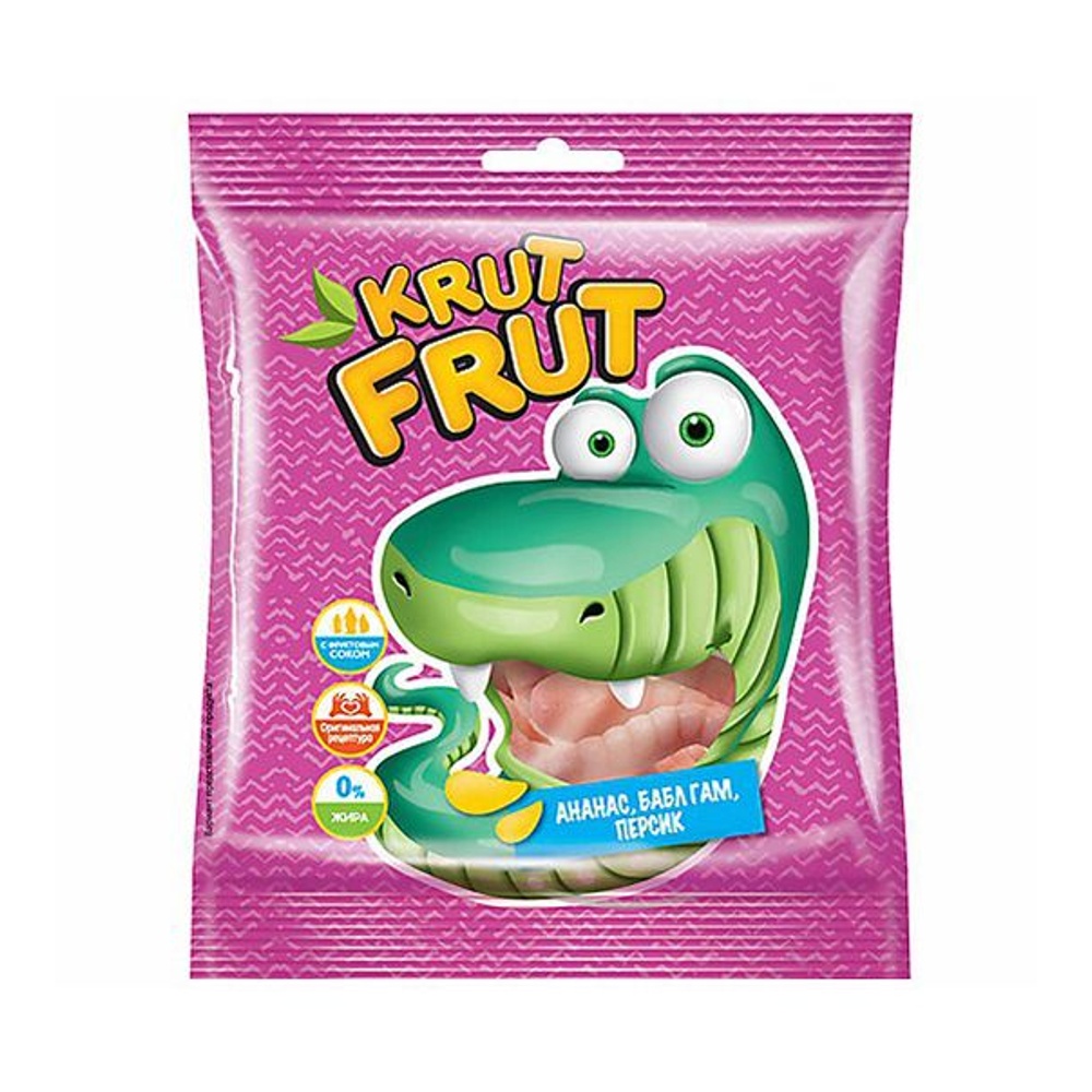 Мармелад жевательный КДВ КрутФрут Червячки 70г; 50
