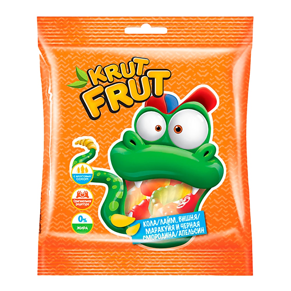 Мармелад жевательный КДВ КрутФрут Змейка 70г