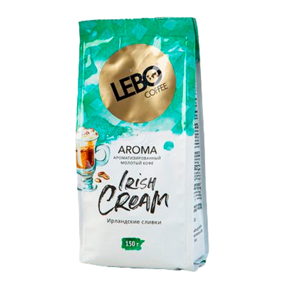 Кофе Лебо Арома Айриш Крим молотый 150г м/у; 12