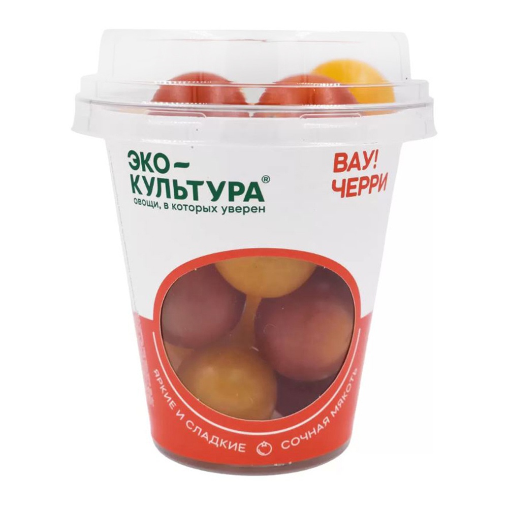 Томаты черри круглые микс 200г Экокультура