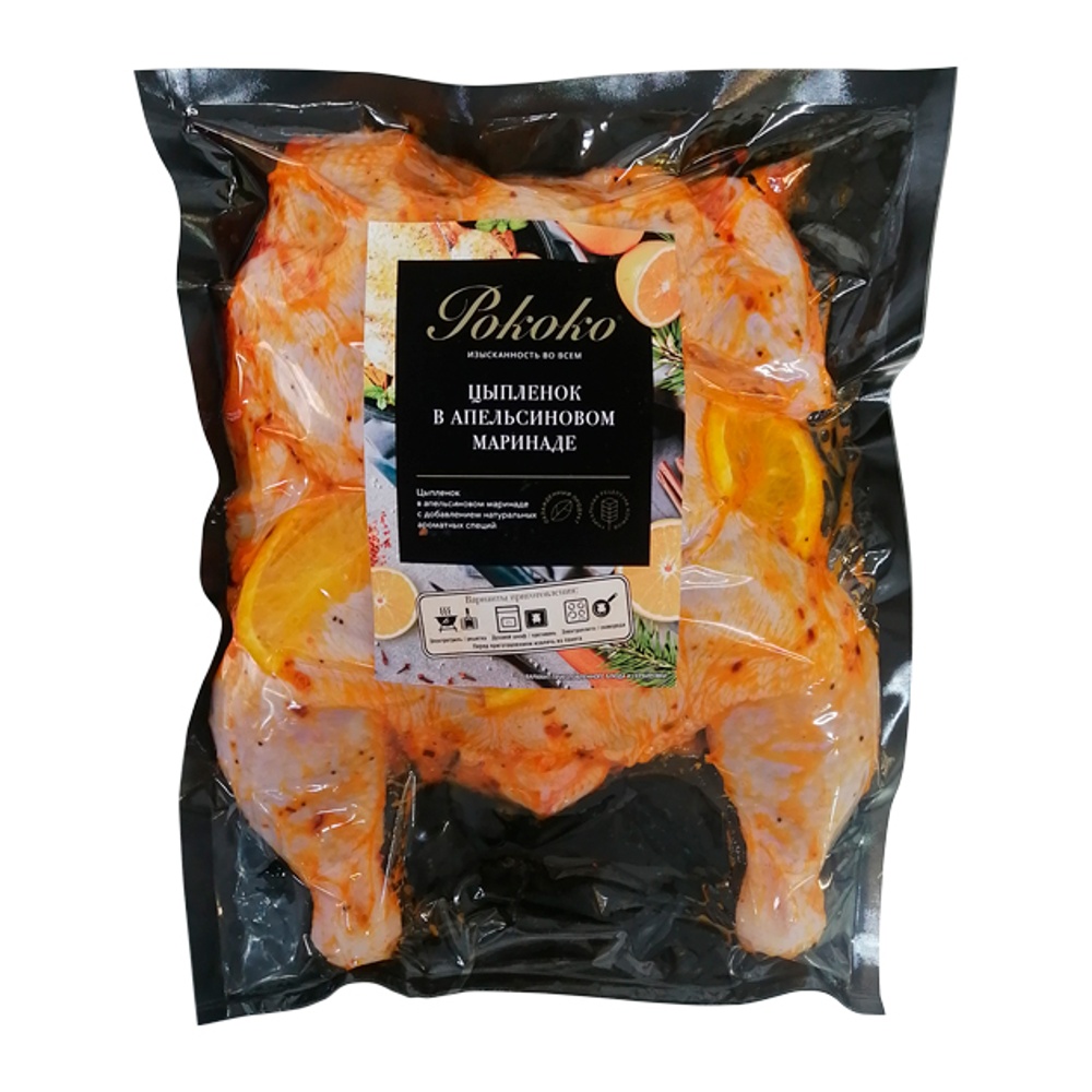 Цыпленок в апельсиновом маринаде охлажденный вес в/у Рококо