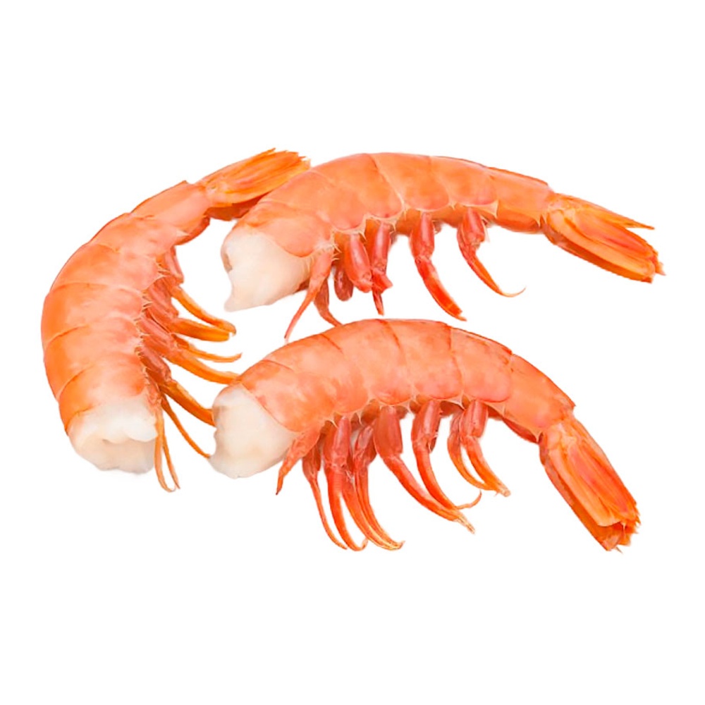 Креветки аргентинские с/м в панцире б/г вес
