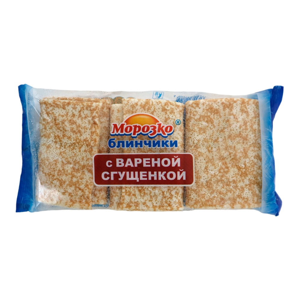 Блинчики Морозко с вареной сгущенкой с/м 210г (3шт)