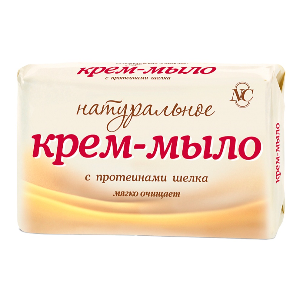 Крем-мыло Невская Косметика натуральное с протеинами шелка 90г