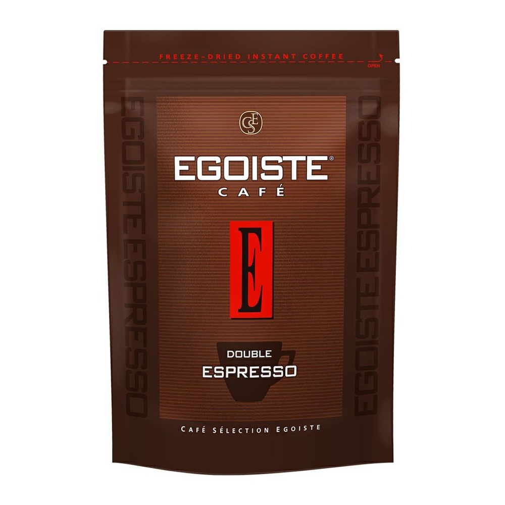Кофе Эгоист Дабл Эспрессо 70г м/у; 12