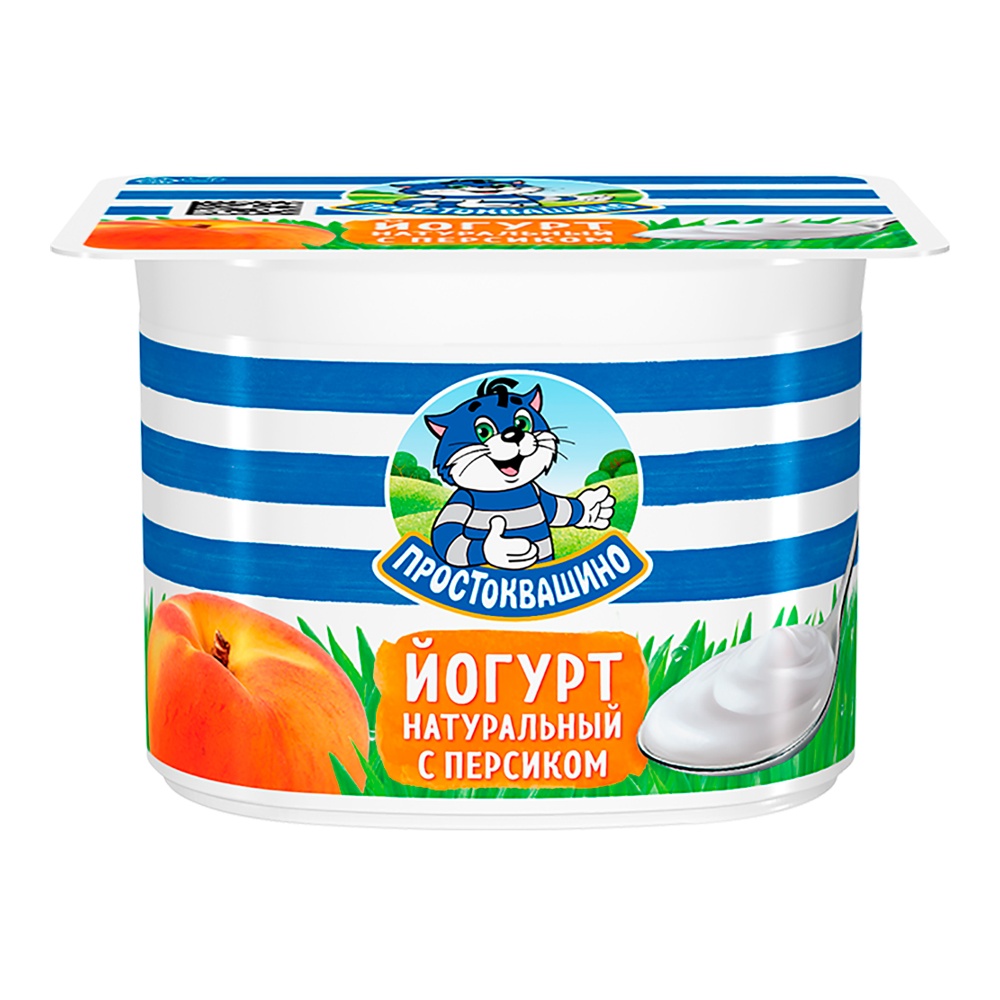 Йогурт Простоквашино 2,9% 110г персик