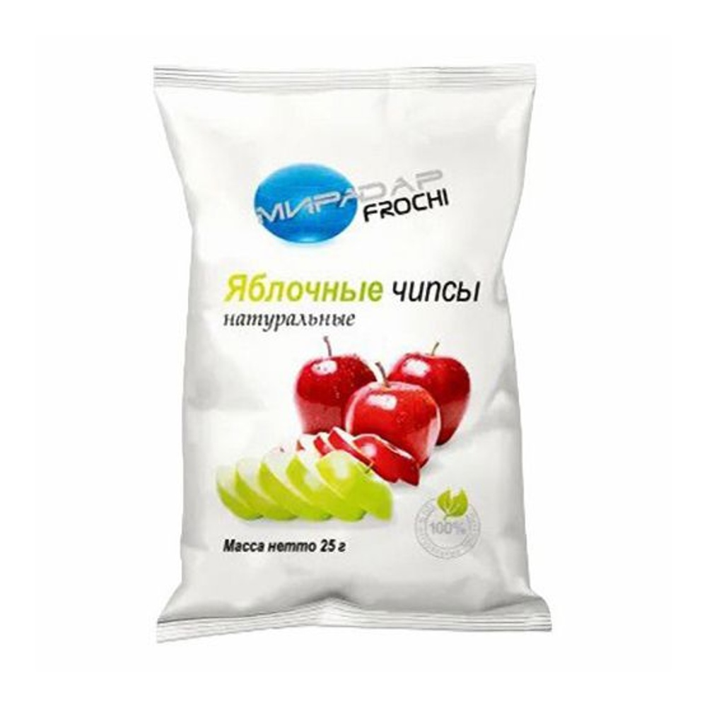Чипсы Мирадар Фрочи яблочные натуральные 25г