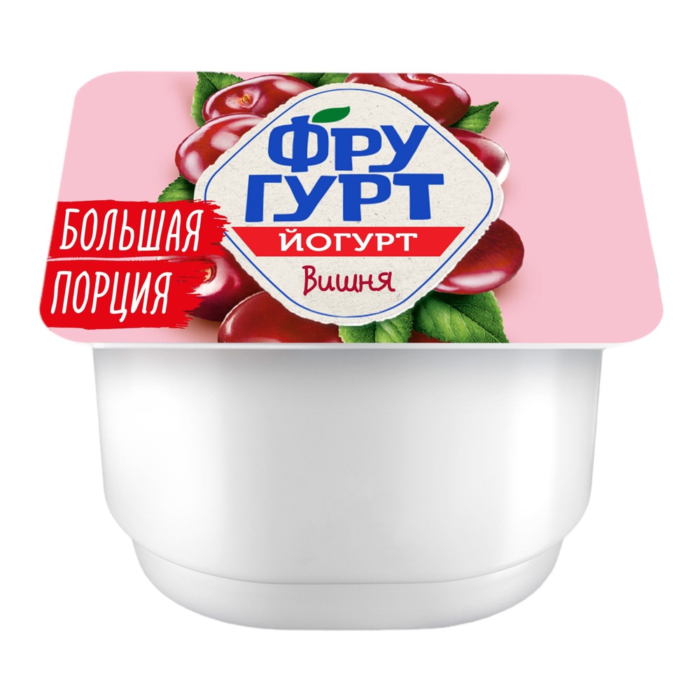 Йогурт Фругурт фруктовый 2% 240г вишня; 12