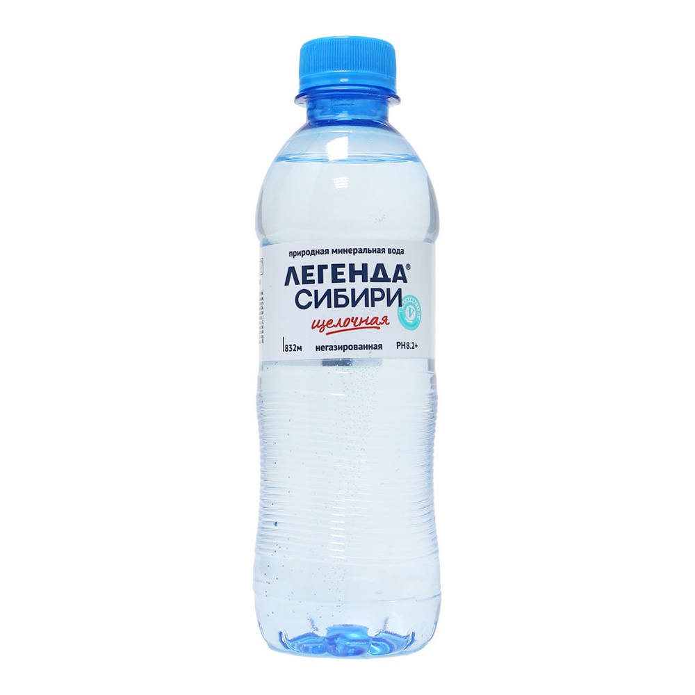 Мин вода Легенда Сибири щелочная негазированная 0,33л пл/б;
