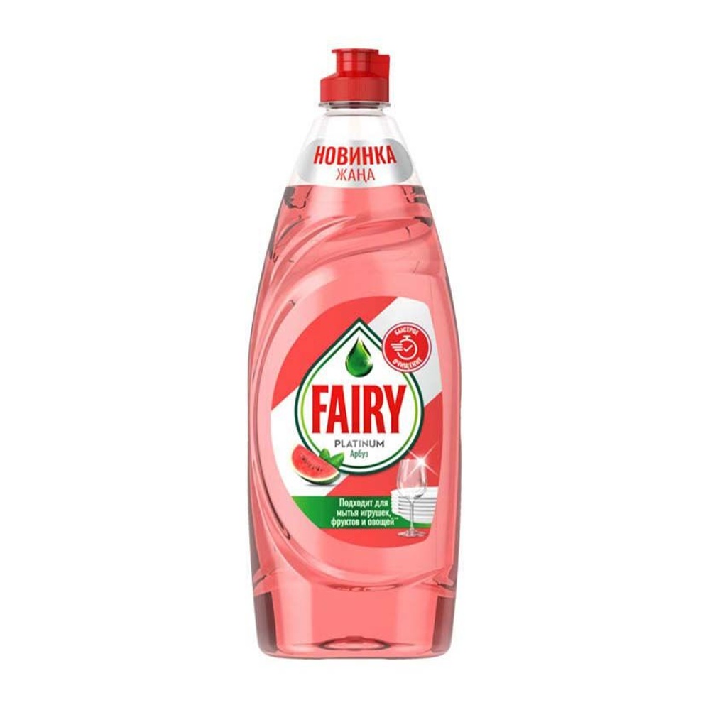 Средство для мытья посуды Фэйри Платинум Арбуз 650мл