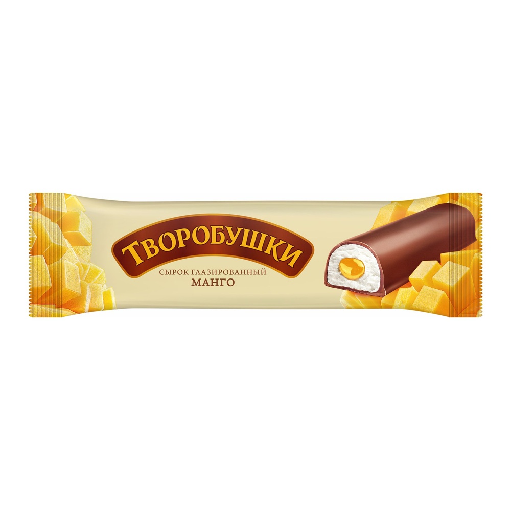 Сырок творожный глазир Творобушки 20% 40г манго; 18