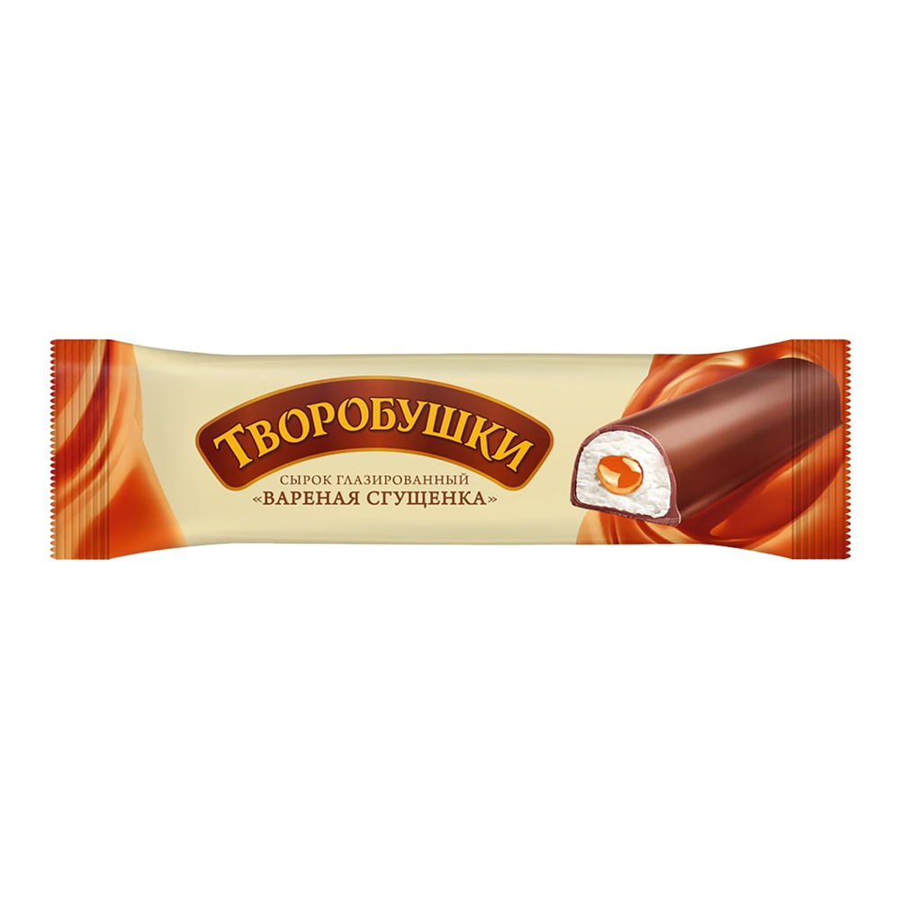 Сырок творожный глазир Творобушки 20% 40г вареная сгущенка