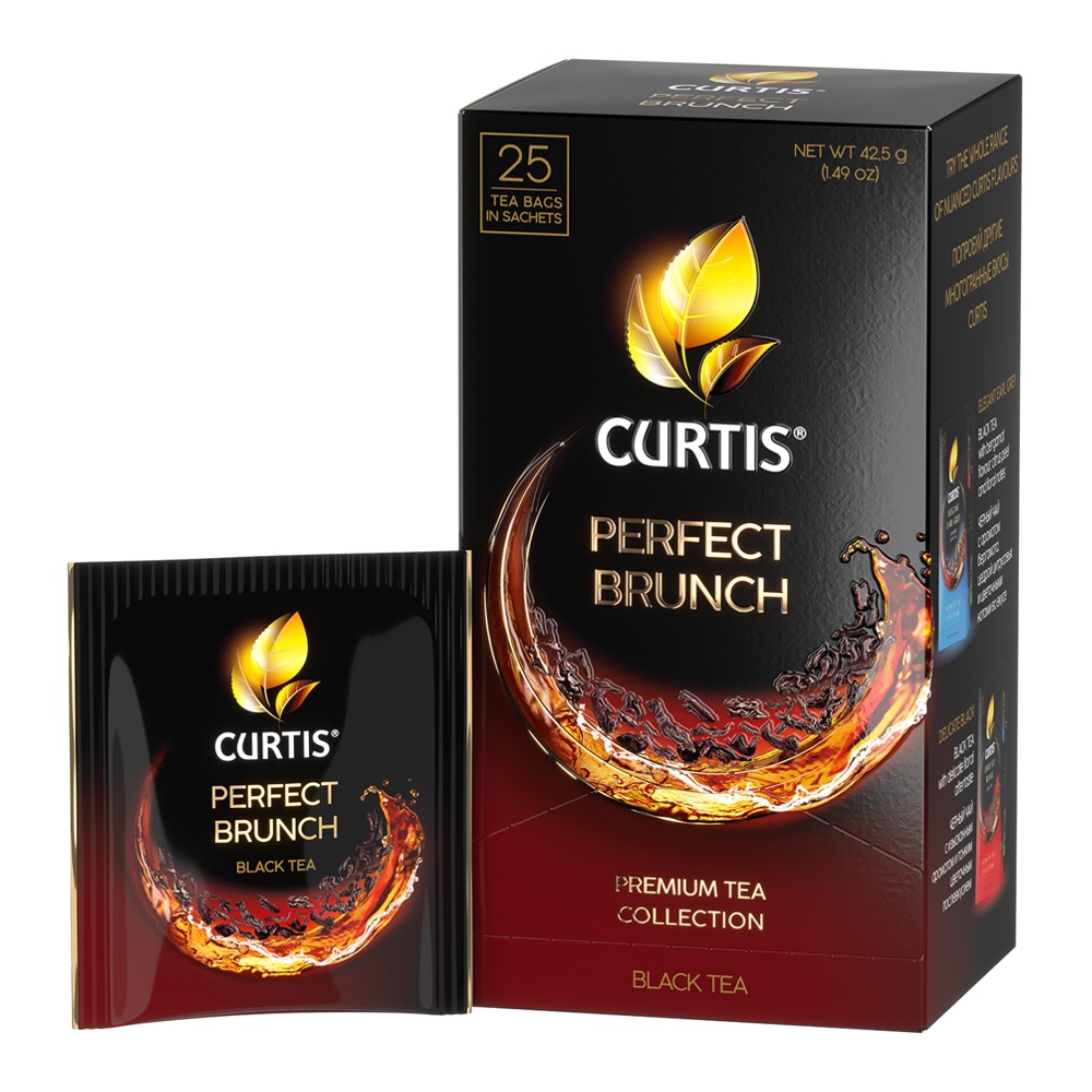 Чай Кертис Перфект Бранч черный 25п*1,7г (сашет)