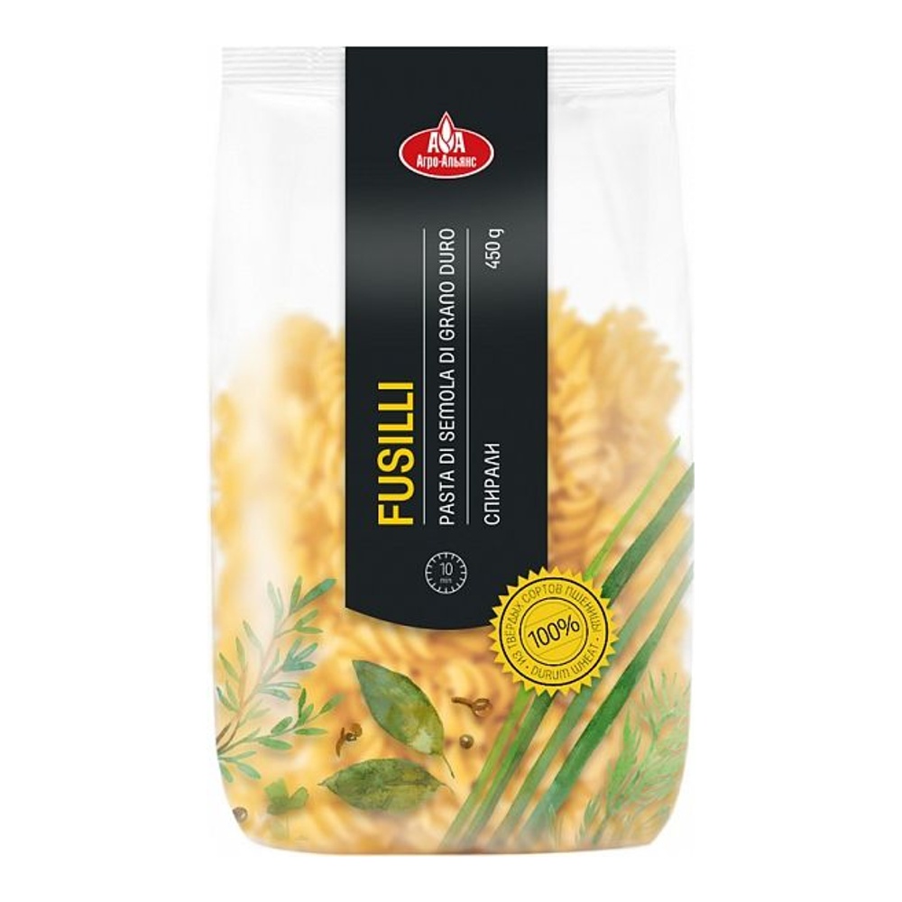 Мак изд Агро-Альянс Фузилли Спирали 450г; 20