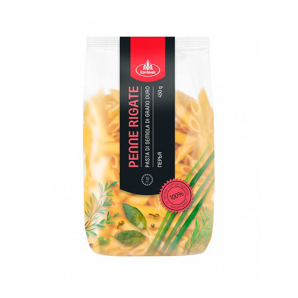 Мак изд Агро-Альянс Пенне Ригате Перья 450г