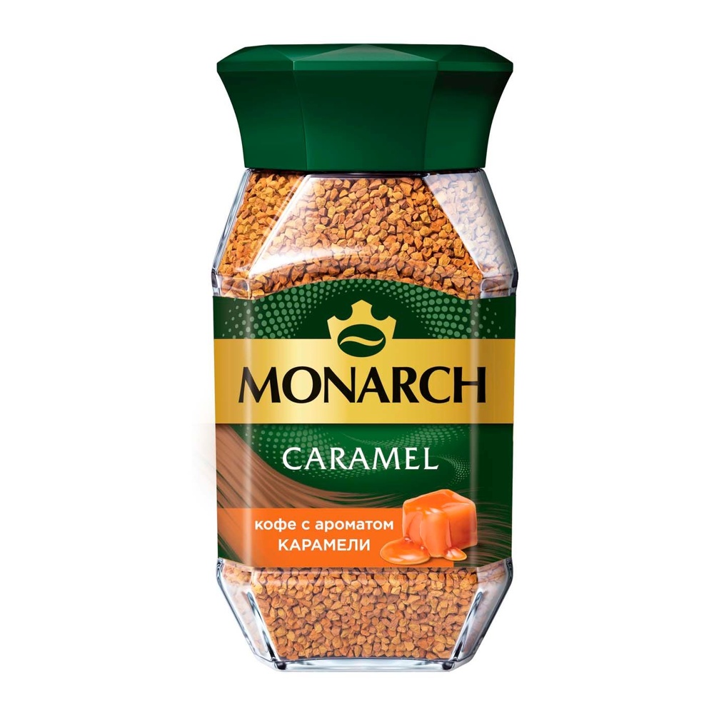 Кофе Монарх Карамель 95г ст/б; 6