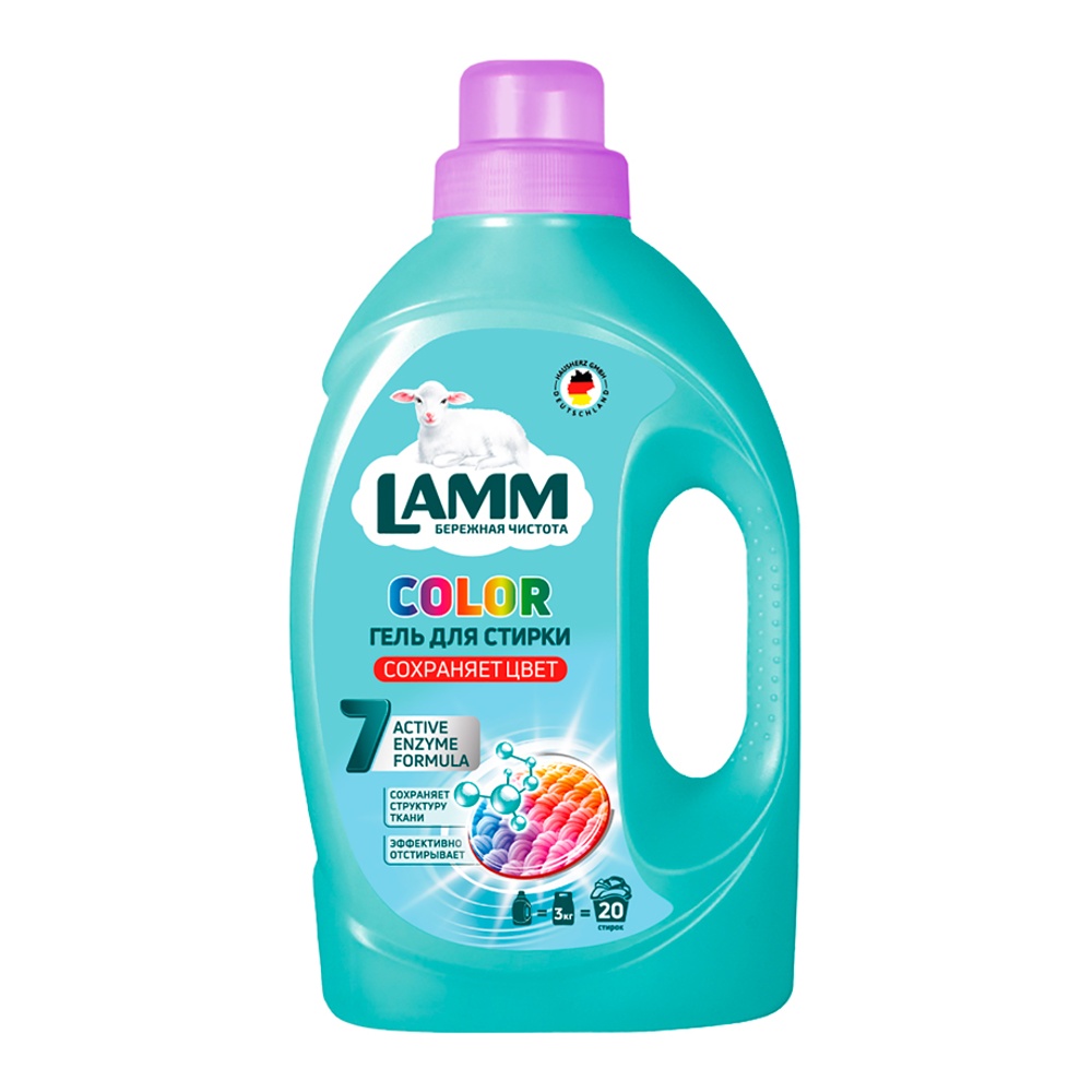 Средство Ламм Колор гель для стирки 1,3кг