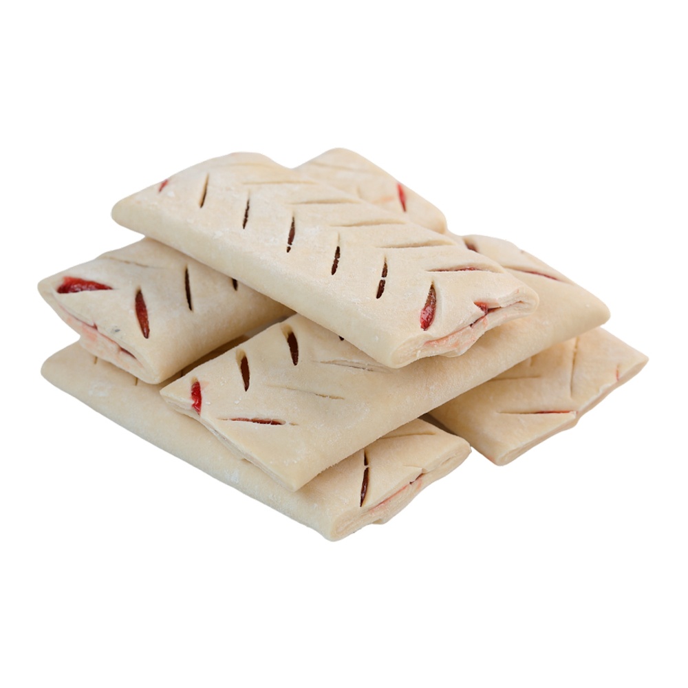 Слойка с начинкой Малина п/ф с/м 7*100г контейнер Командор (R)