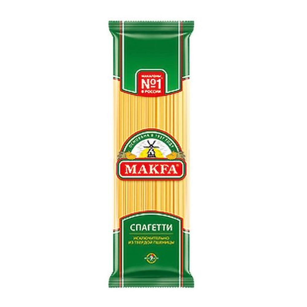 Мак изд Макфа Вермишель длинная Спагетти 520г