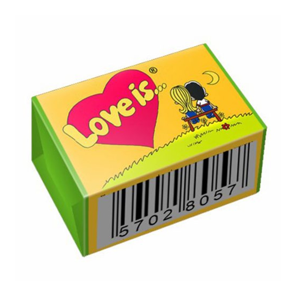 Жев резинка Лав Из Кокос-Ананас 4,2г; 100