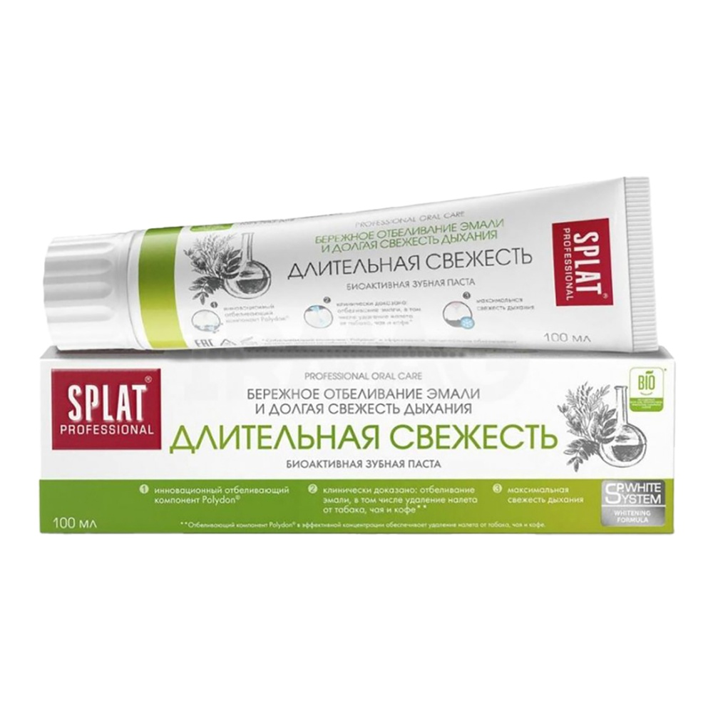 Зубная паста Сплат Профешнл Био Длительная свежесть 100мл
