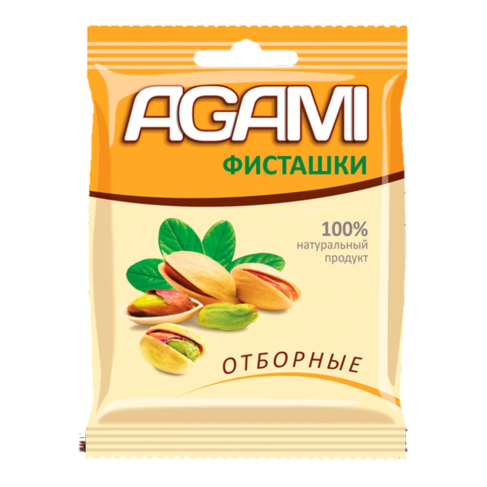 Фисташки Агами отборные жареные соленые 30г м/у