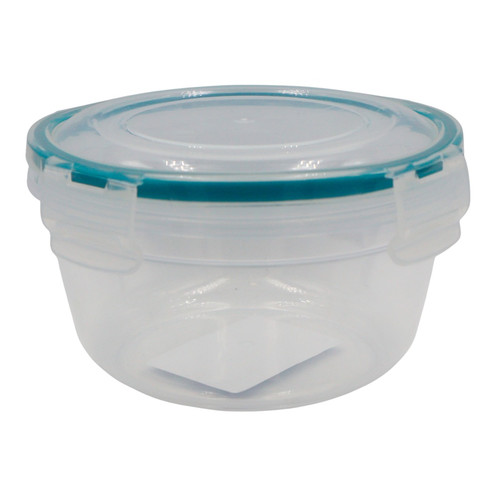 Контейнер для продуктов герметичный Идиленд 0,5л круглый с замками бесцветный 221161318/02