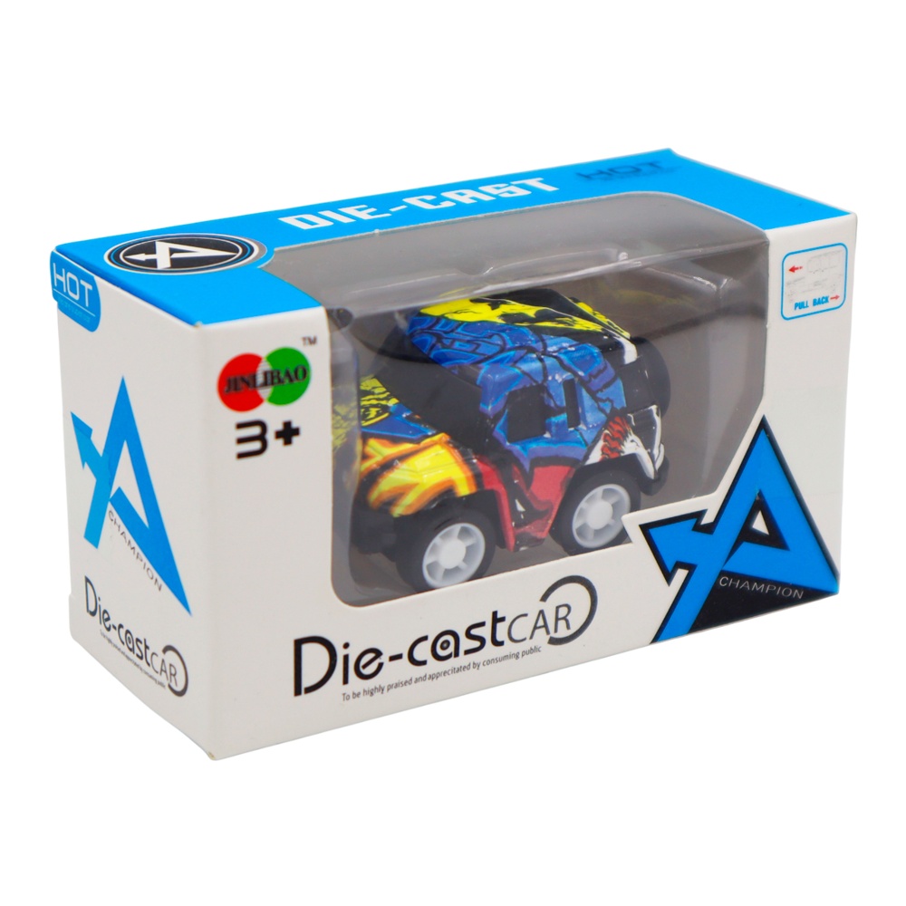 Игрушка Машинка мини граффити, 5,2*3,1*3,1см, 3+ N010050