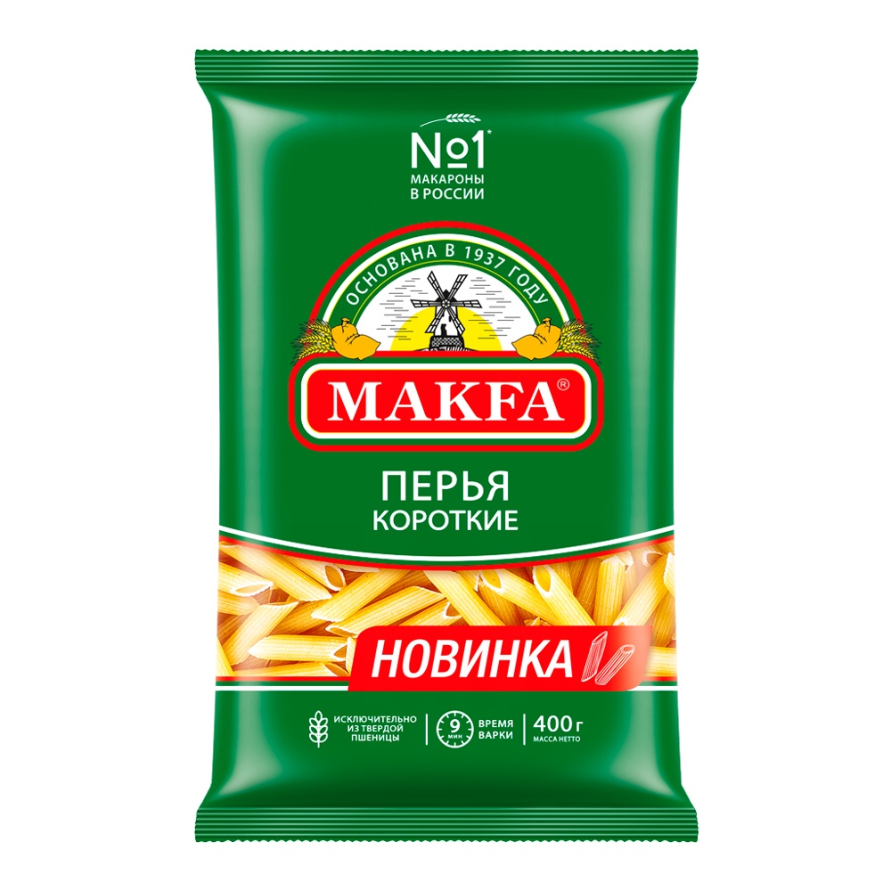 Мак изд Макфа Перья короткие в/с 400г