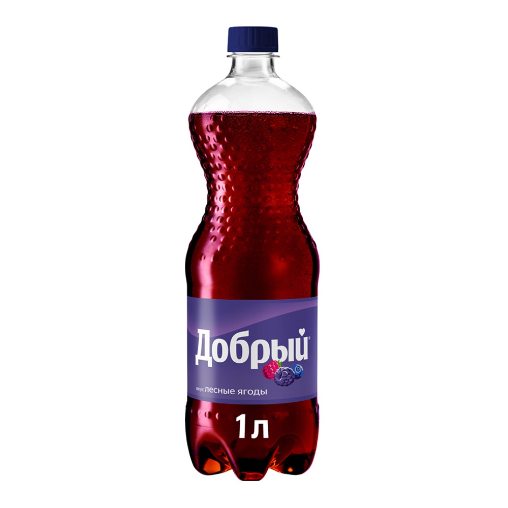 Напиток газир Добрый Лесные ягоды 1л пл/б; 12