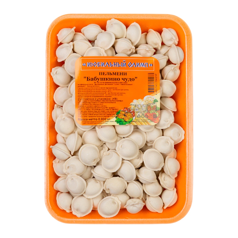 Пельмени Олимп Бабушкино чудо с/м 800г