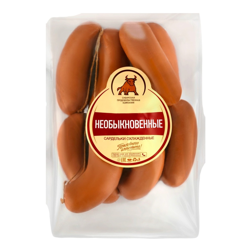 Сардельки Необыкновенные в череве 400г СПК