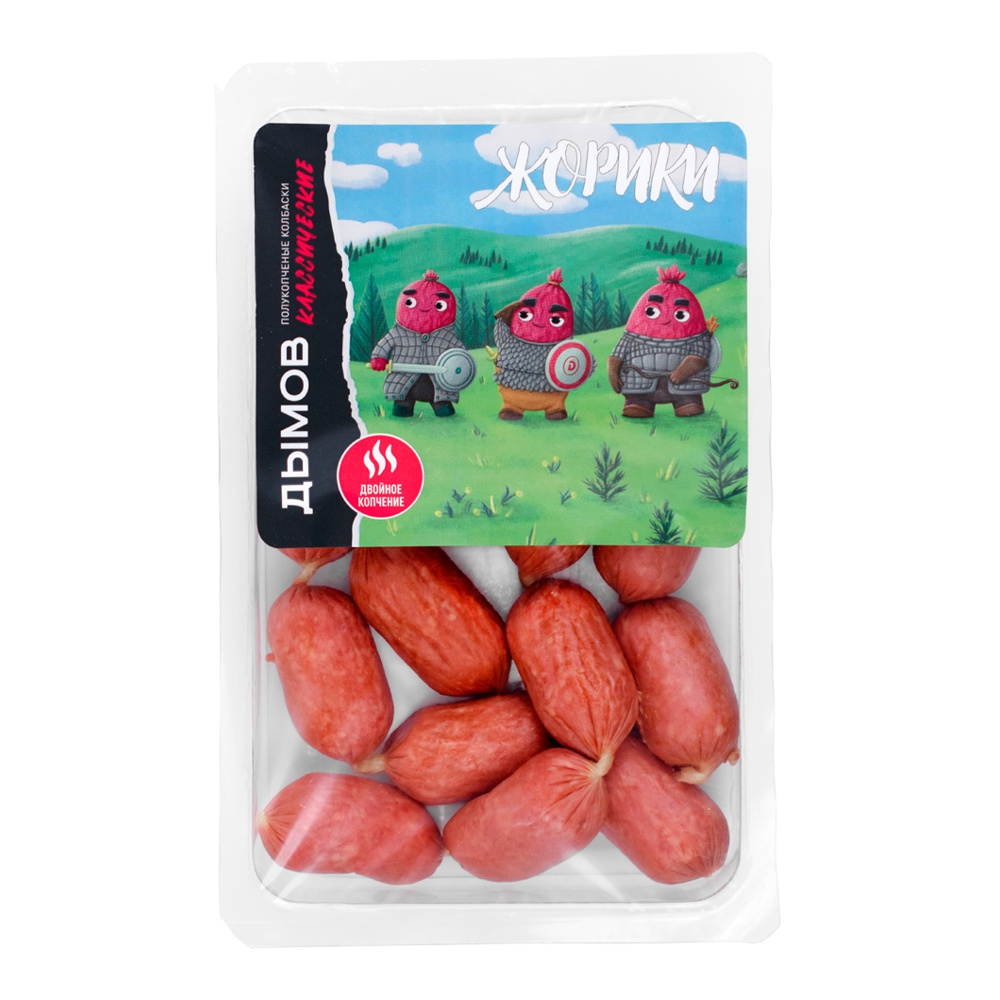 Колбаски Дымов Жорики п/к 250г з/с