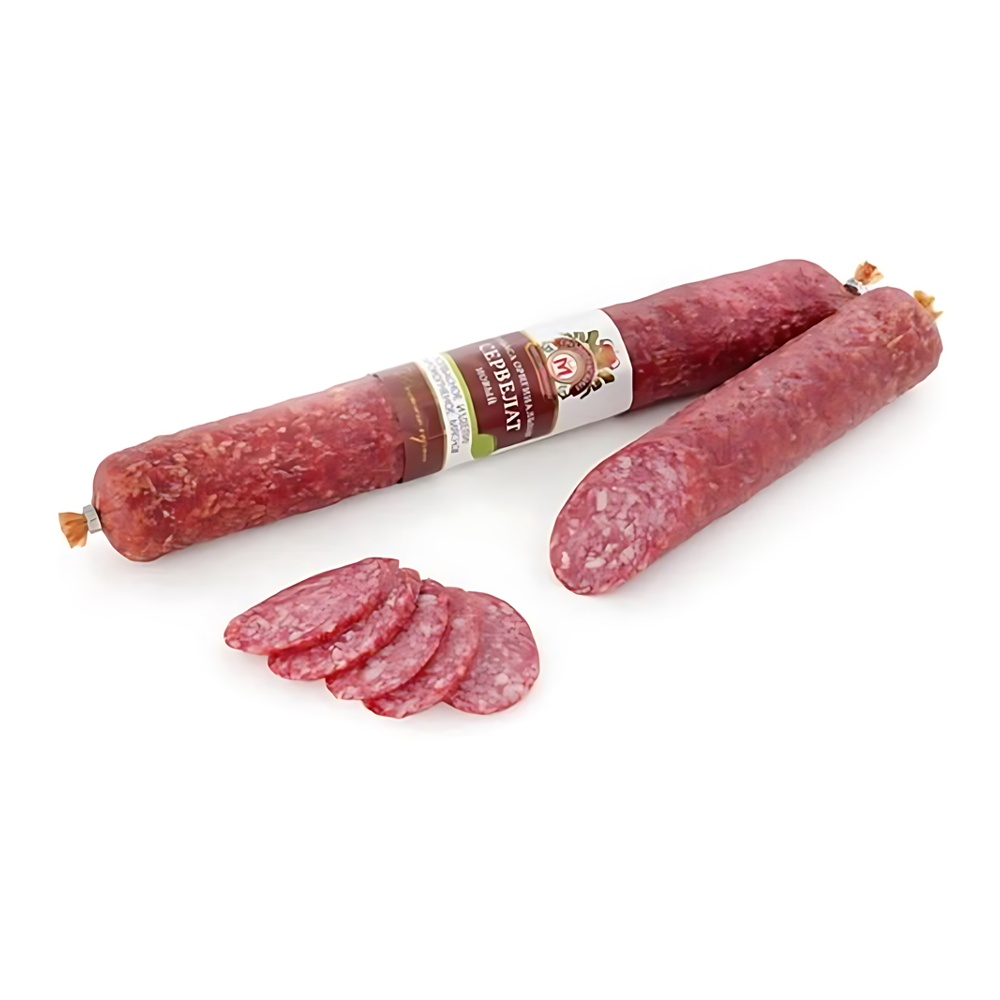 Колбаса Сервелат новый Гродненский в/с в/к вес в з/с Гродненский МК