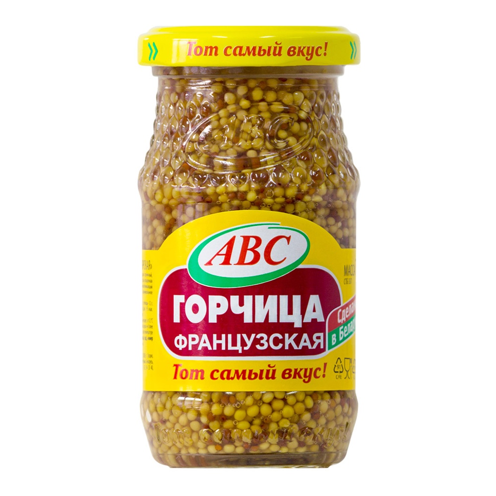 Горчица ABC Французская 160г ст/б