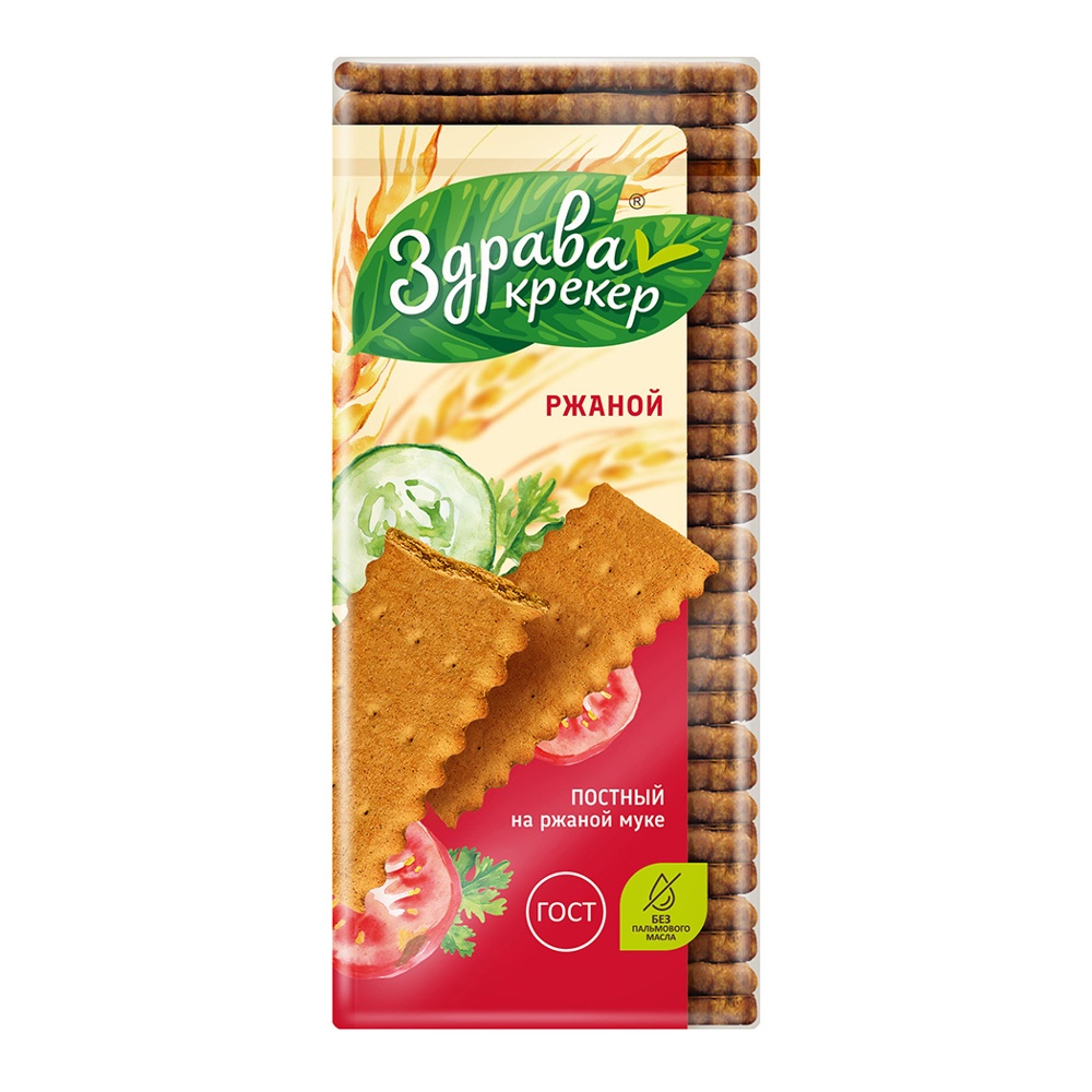 Крекер Дымка Здрава Ржаной 250г
