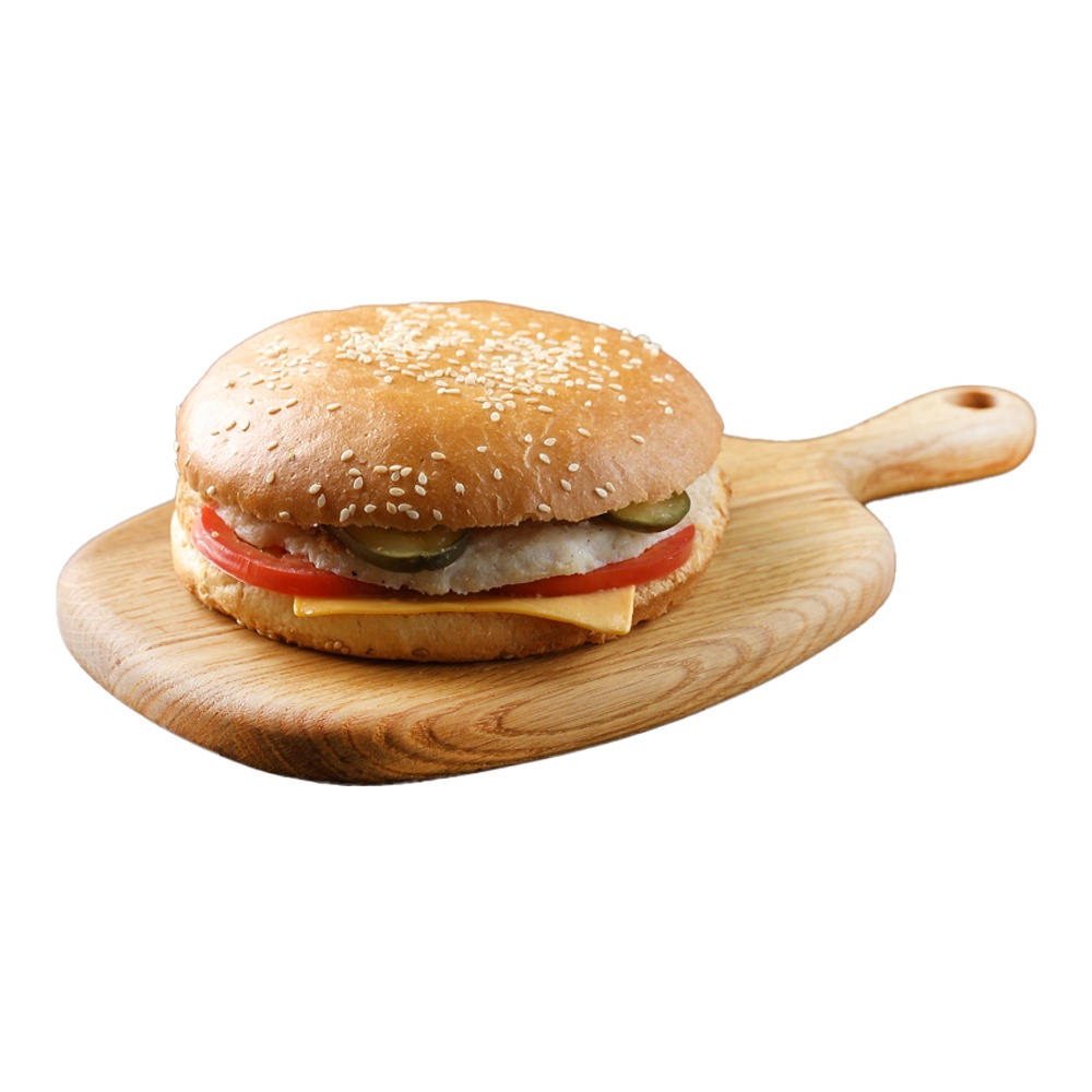 Бургер с куриной котлетой и кавказским соусом 255г Командор (R)