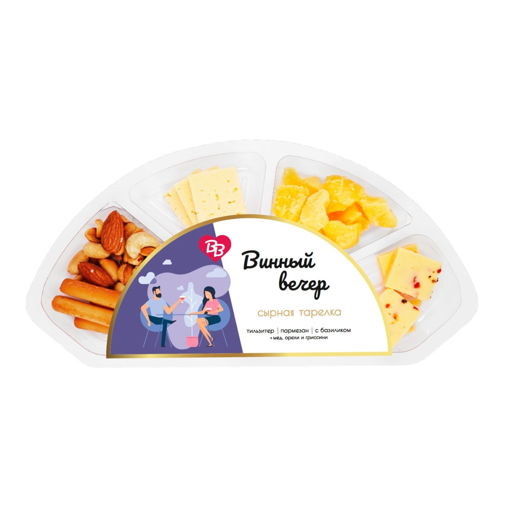 Сырная тарелка Винный вечер 115г