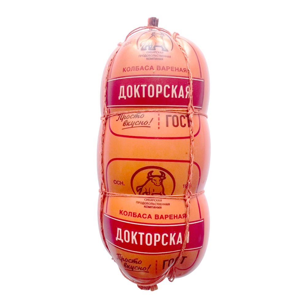 Колбаса Докторская в обвязке 400г СПК