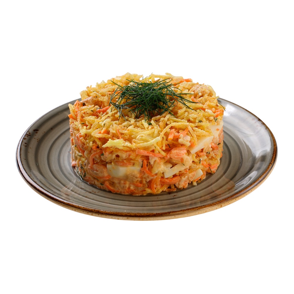 Салат с курочкой по-корейски 150г контейнер Командор