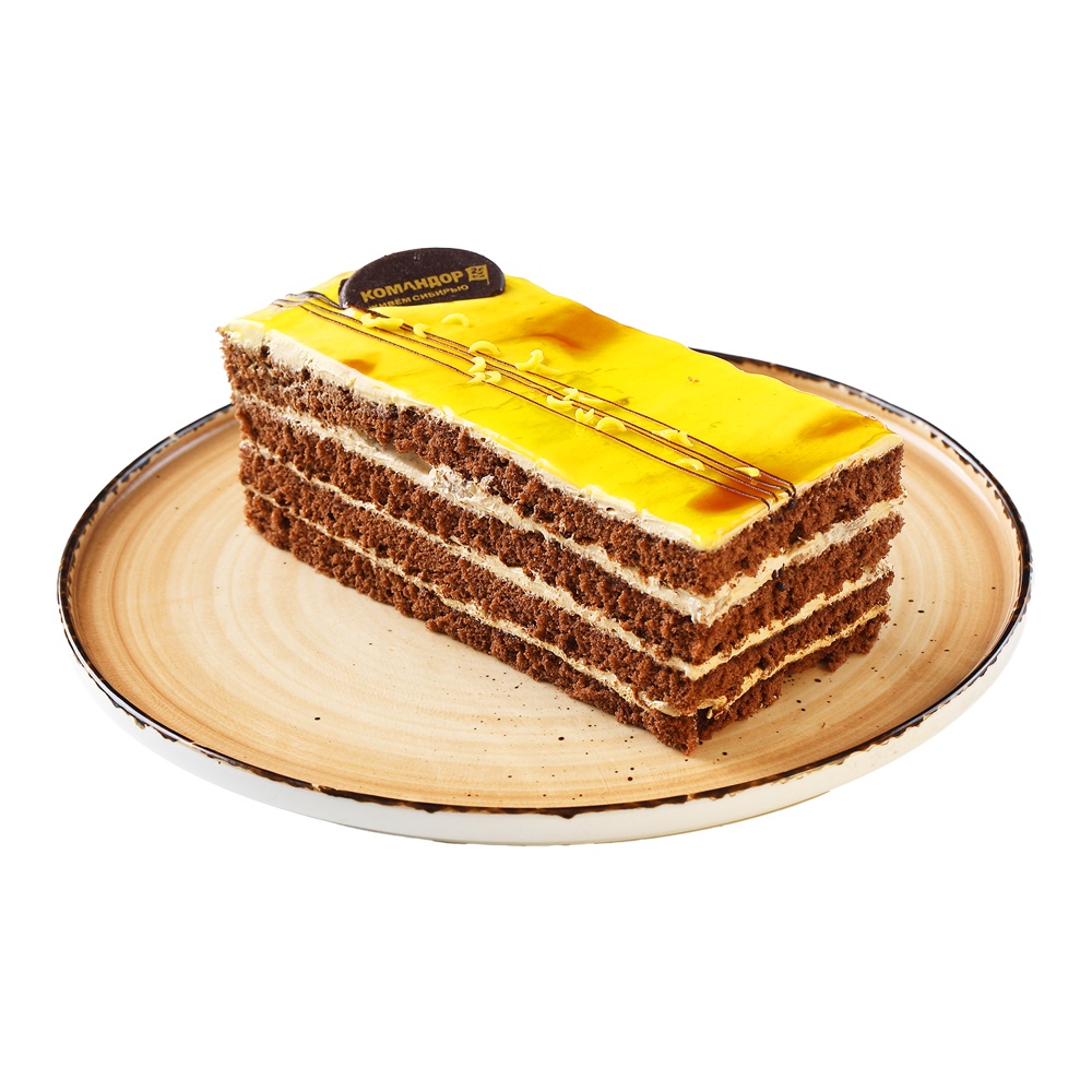 Торт Банановый рай 100г контейнер Командор