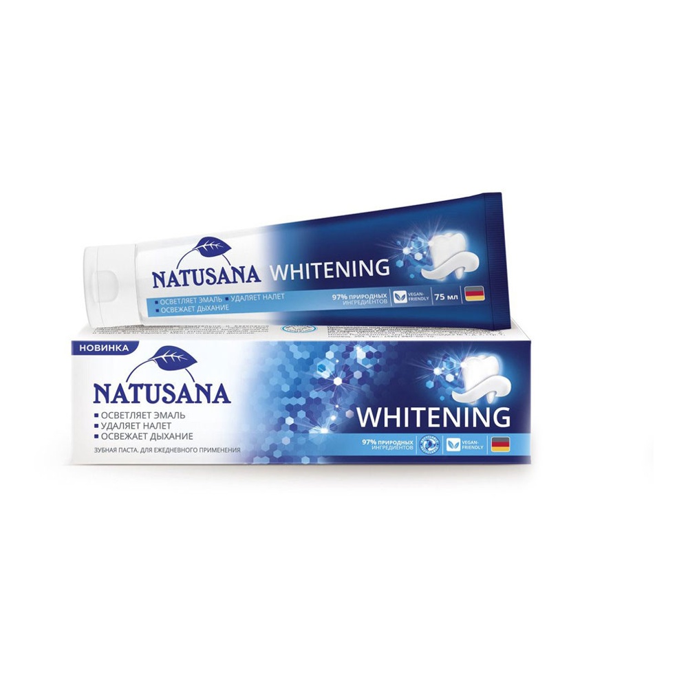 Зубная паста Натусана Вайтнинг 75мл; 24