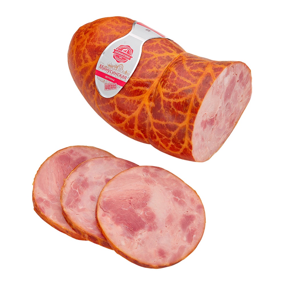 Ветчина Минусинская в синюге вес в/у Абаканский МК